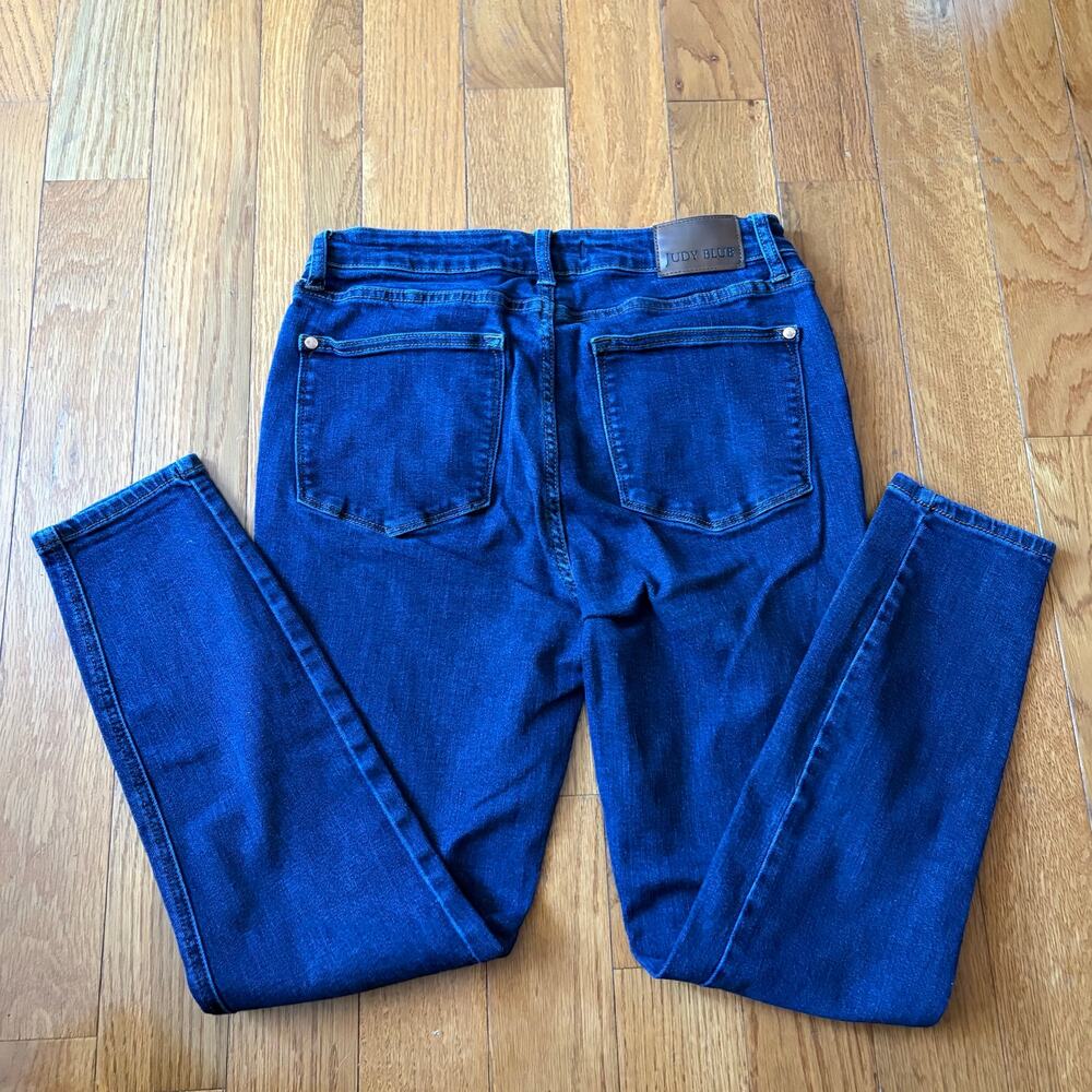 Judy Blue Dark Wash Skinny Jeans Womens Size 11/30 - Picture 4 of 4
